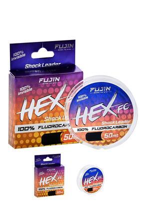 Hex %100 FC Leader 50mt Fluorocarbon Misina Image 0