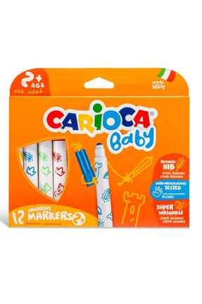 Baby Yıkanabilir Jumbo Keçeli Boya Kalemi 12 li 42814 Image 0