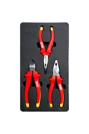İzeltaş 1000v Izoleli Elektrikçi Seti 160mm 3 Parça - Izeltaş 3020006003 Image 0