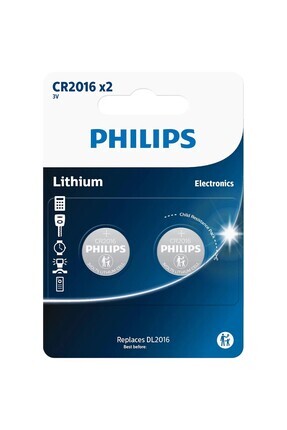 CR2016P2 Mini Düğme Pil 3Vx2 Image 0