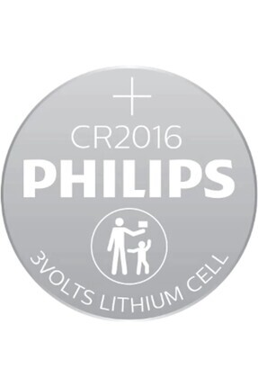 CR2016P2 Mini Düğme Pil 3Vx2 Image 1