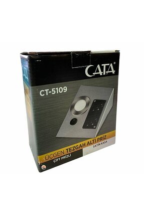 CT-5109 1W Ledli Çift Prizli Tezgah Altı Spot Aydınlatma Beyaz Işık Image 0