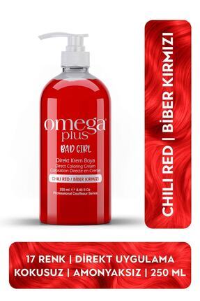 Bad Girl Biber Kırmızısı Geçici-renkli Amonyaksız Saç Boyası 250 ml Image 0