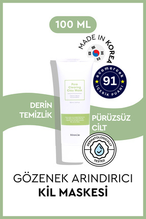 Pore Clearing Clay Mask 100 ml – Gözenek Temizliğine Özel Kil Maskesi Image 0