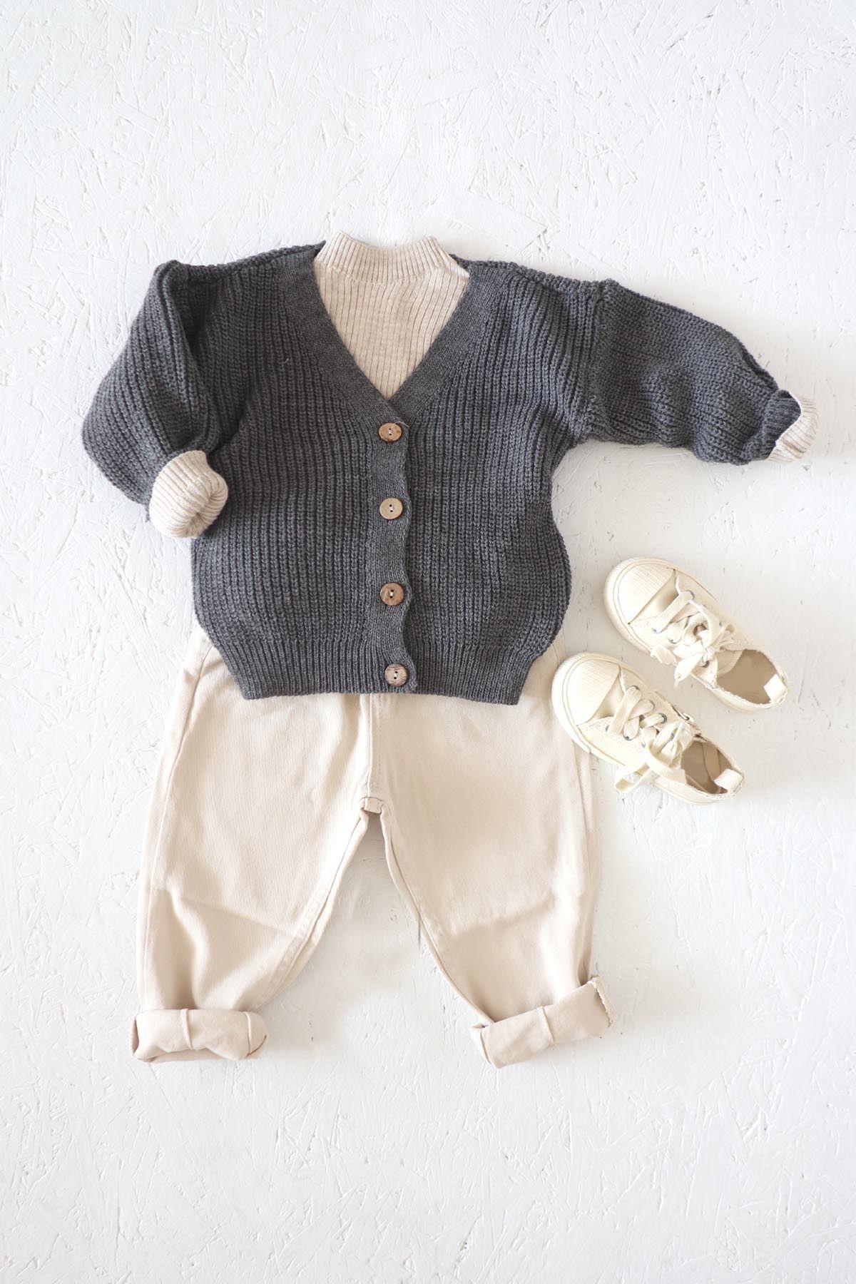 فصل جدید Unisex Bither Button Cardigan Cardigan Cardigan
