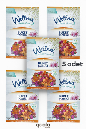 ( 5 ADET ) BUKET TAZELİĞİ | Dolap Ve Çekmece Kokusu | Rutubet Önleyici Kese, Askılı Dolap Kokusu Image 0