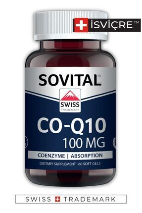 Premium Co-q10 Coenzym 100 mg 60 Yumuşak Kapsül Image 0
