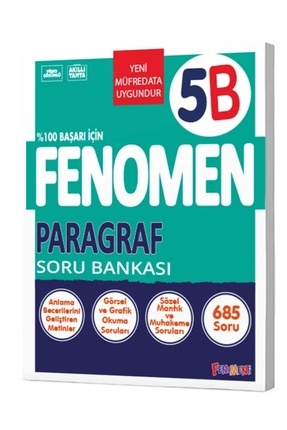 Fenomen Yayıncılık 5 Paragraf B Soru Bankası Image 0