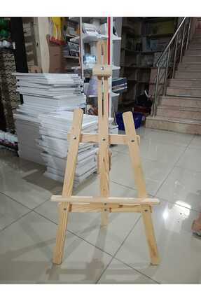 Şövale Çocuk Boy Ayaklı Kaliteli Çam Ağacı 92*45cm Ebatı 57cm Tuval Koyma Yüksekliği Image 0