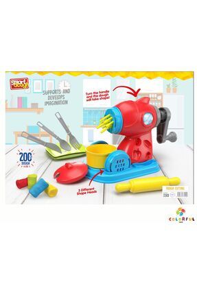 HAMUR KESME MAKİNESİ 4 RENK HAMUR 4X50 GR Image 0
