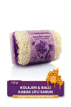 Doğal Kolajen & Ballı Kabak Lifli Sabun 130 gr Image 0