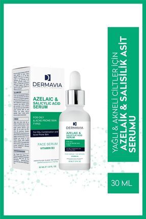 Azelaıc & Salıcylıc Acıd Serum Yağlı Akne Eğilimli Cilt Tipleri Için Yüz Serumu 30 ml Image 0