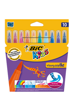 Visaquarelle 10 Renk Fırça Uçlu Keçeli Boya 828964 Image 0