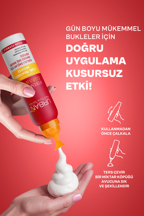 Hibiscus & Shea Butter Kıvırcık ve Dalgalı Saçlara Özel 7/24 Onarıcı Bakım Köpüğü-150ml Image 3