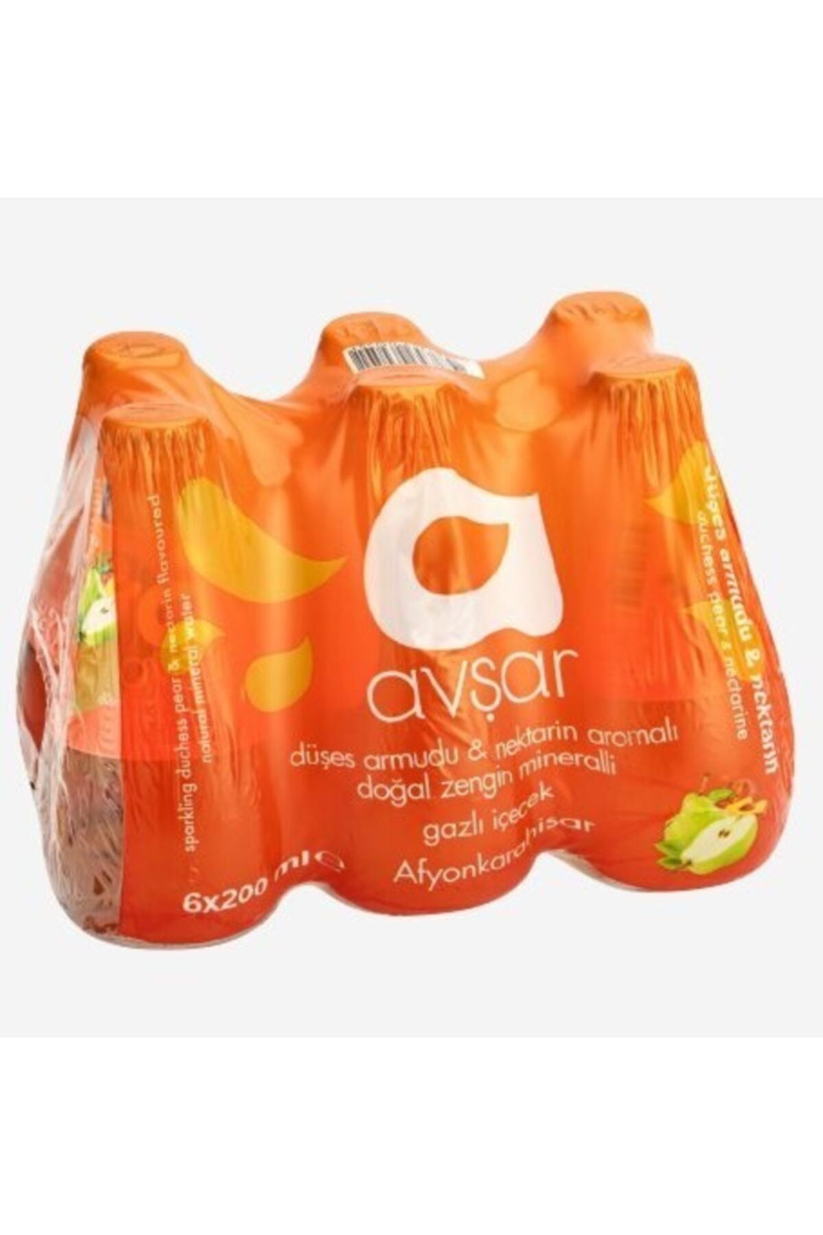 Avşar Düşes Armudu & Nektarin Aromalı Soda 6'lı 200ml