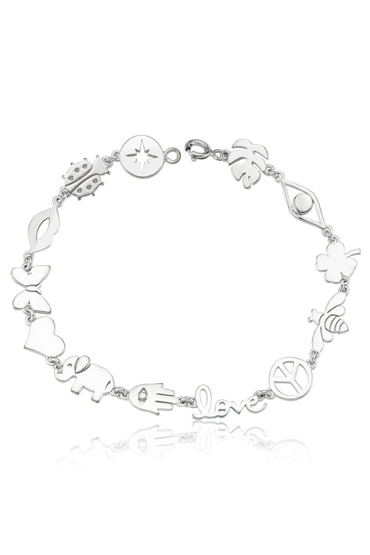 Valori Jewels Kadın Şans Gümüş Bileklik