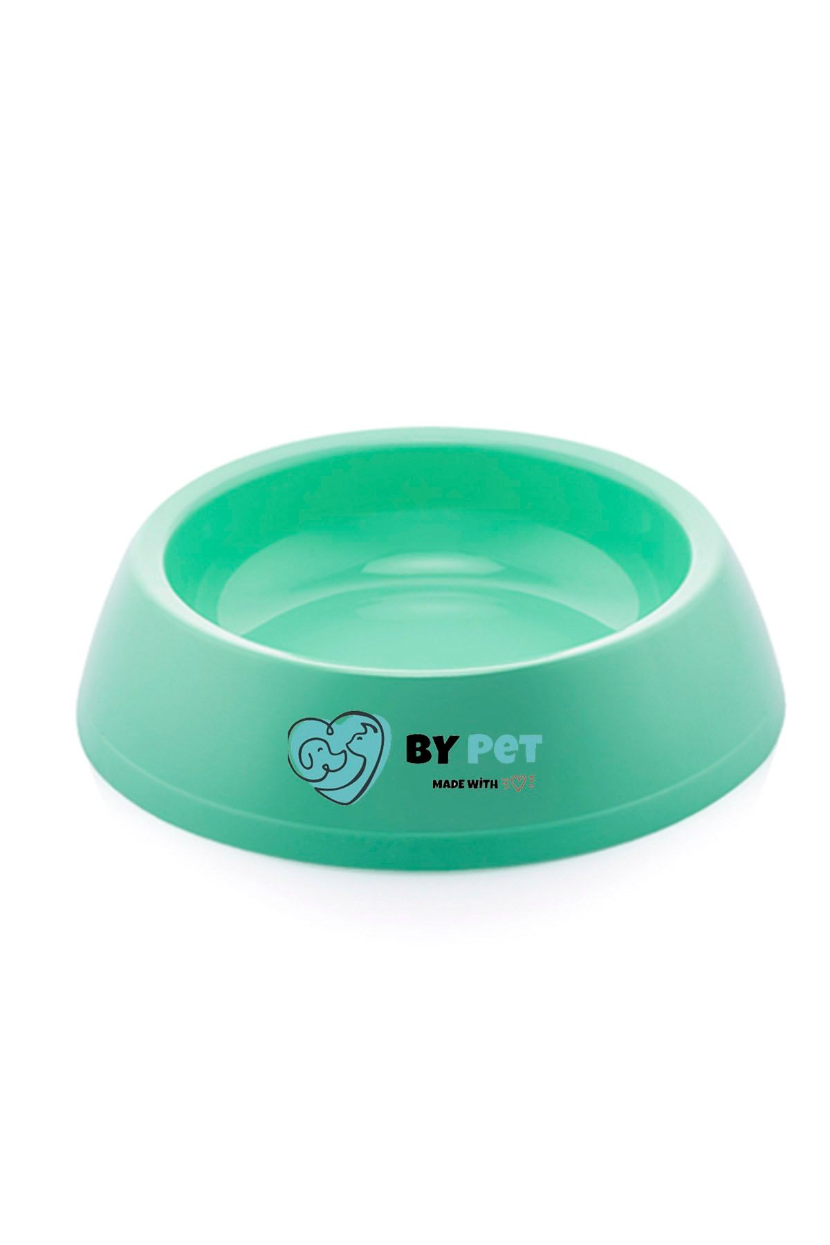 BYPET Kedi Ve Köpek Mama Ve Su Kabı Sağlıklı Plastik Yuvarlak Tasarım Mama Kabı