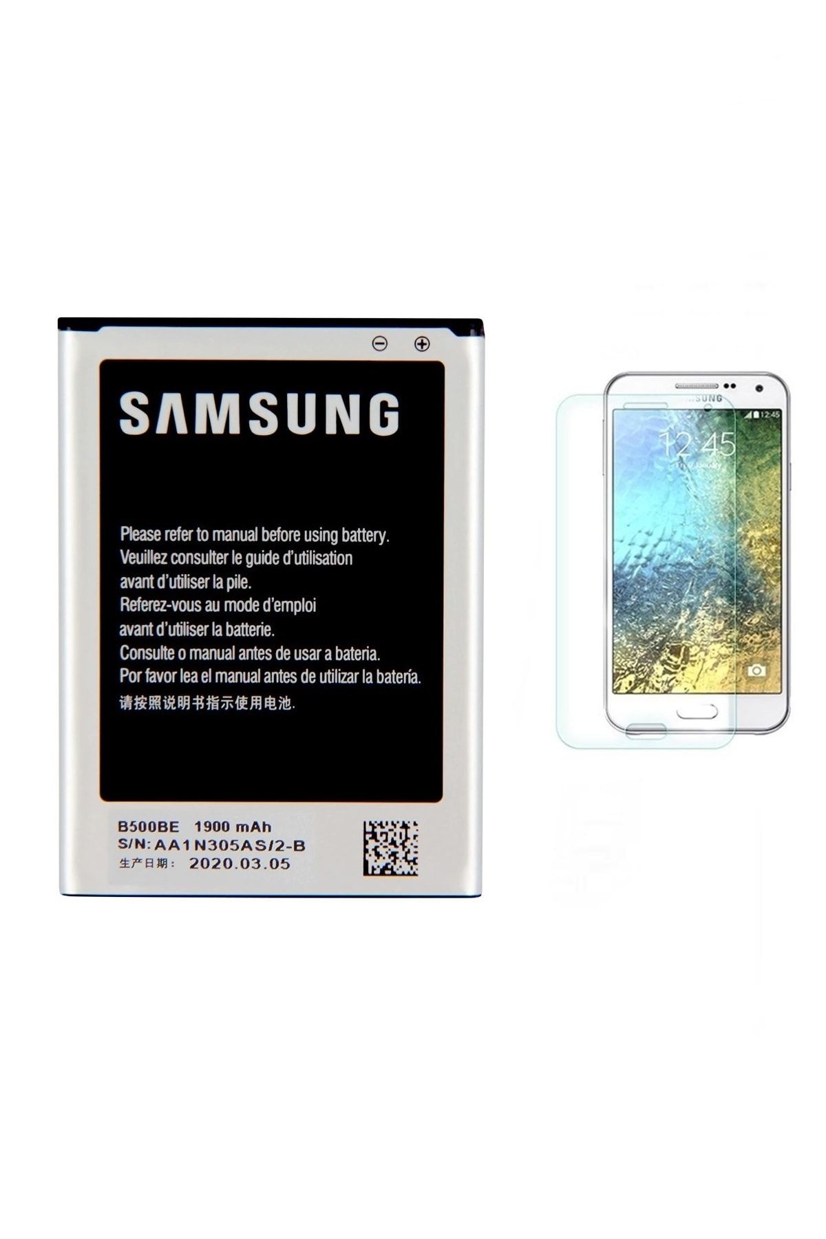 Samsung Galaxy S4 Mini I9190 I8190 B500be Pil Batarya Yeni Tarihli Garantili Ürün