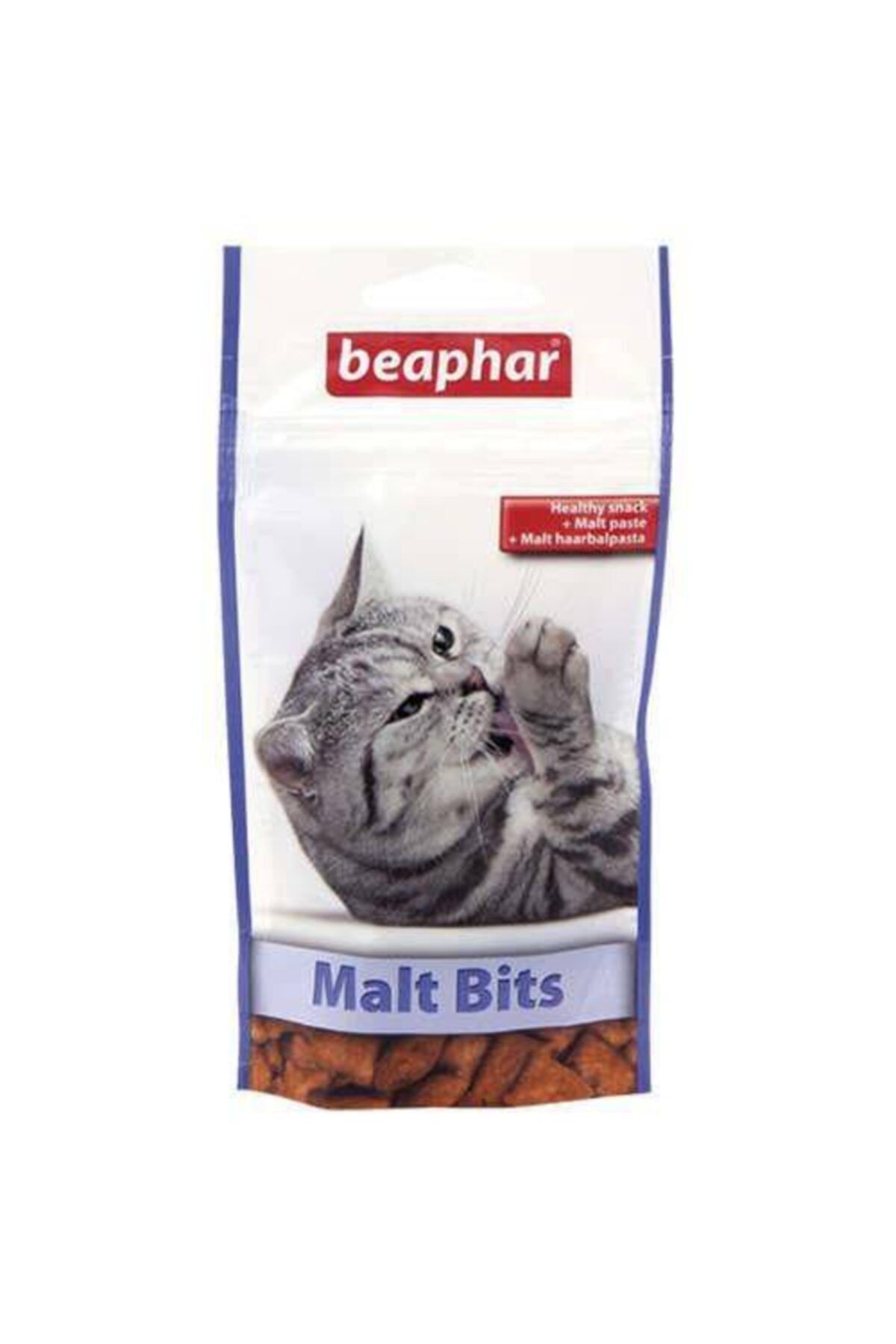 Beaphar Malt Bits Tüy Yumağı Önleyici Kedi Ödül Tableti 35 gr