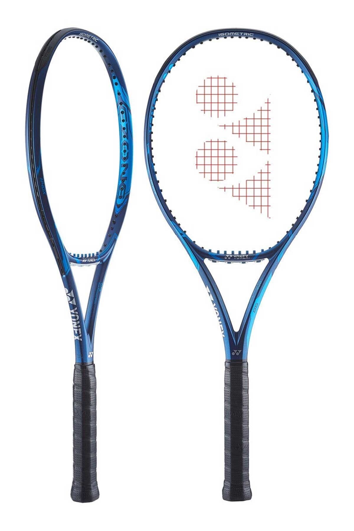 YONEX Ezone 98 305 gr Derin Mavi Yetişkin Performans Tenis Raketi 27 Grip L3