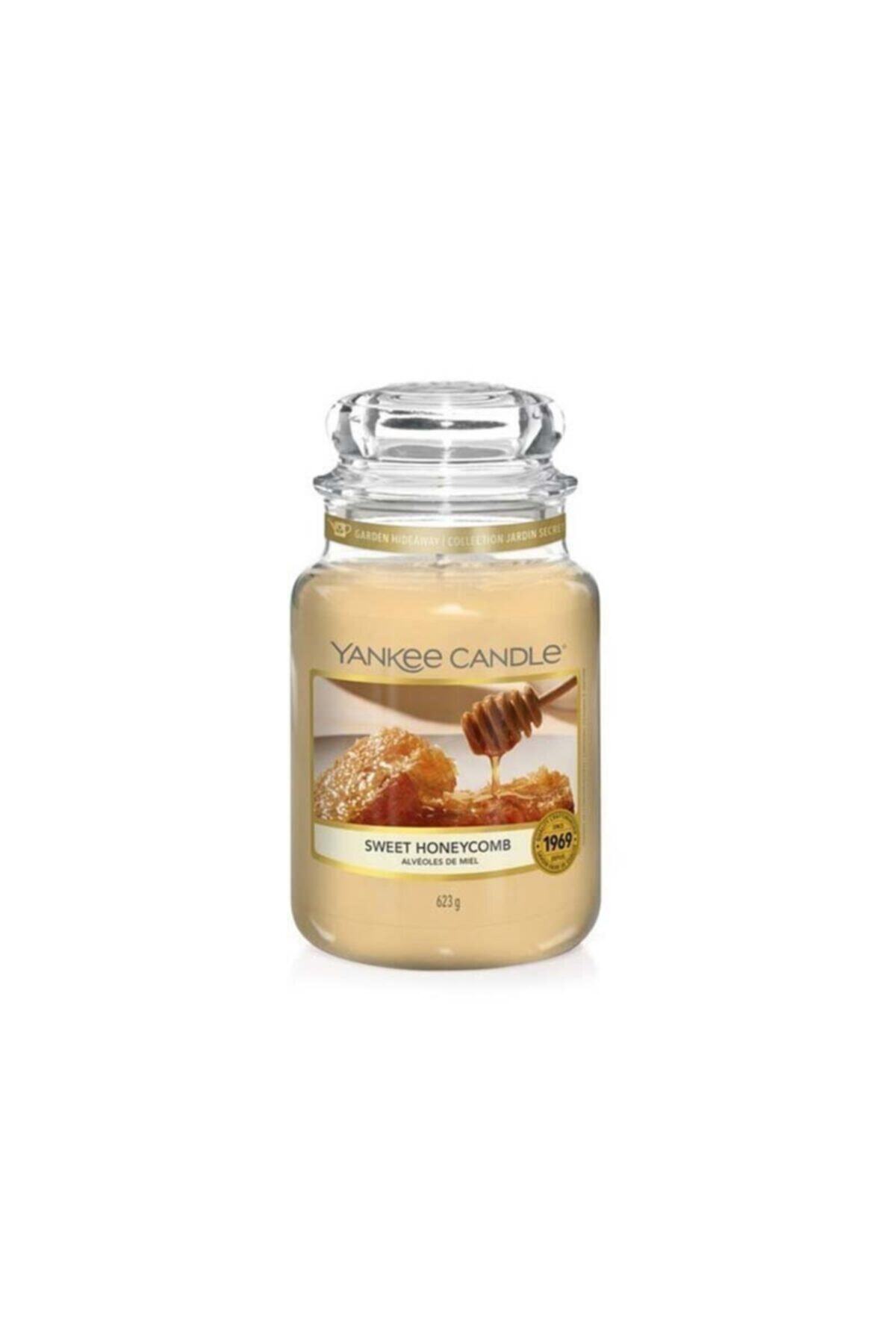 Yankee Candle 1651389e Büyük Klasik Mum Sweet Honeycomb