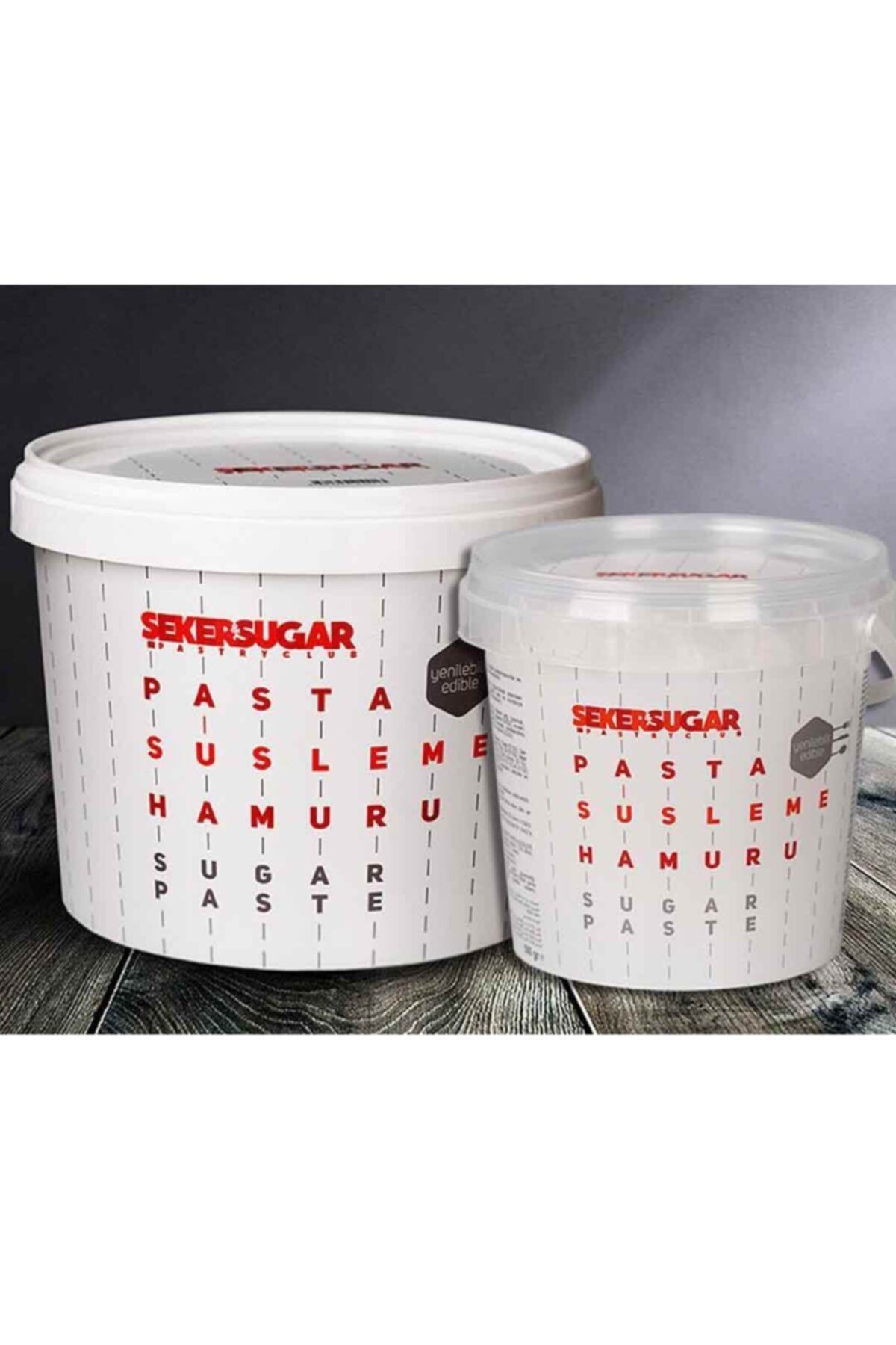 ŞEKER & SUGAR 2,5 Kg Şeker Hamuru Beyaz