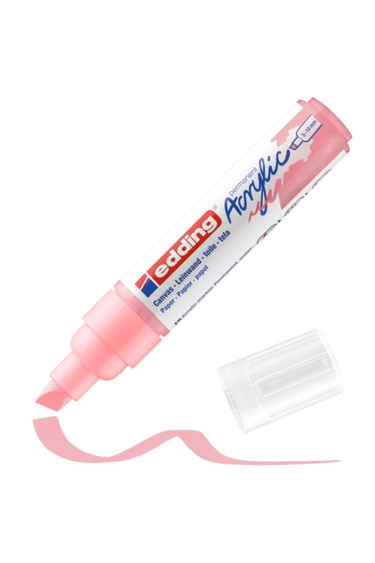 Edding 5000 Akrilik Marker Kalem 5-10mm Kesik Uç Leylak 935