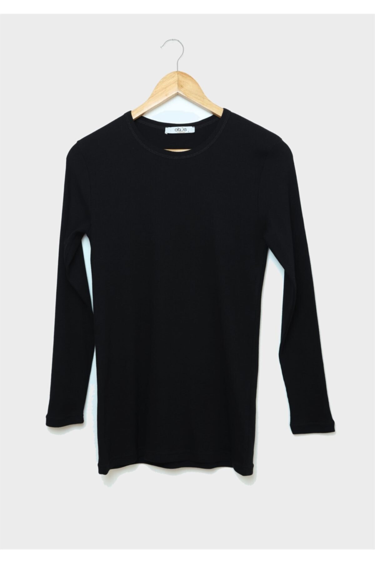 OBJE Erkek Siyah Uzun Kollu Fanila