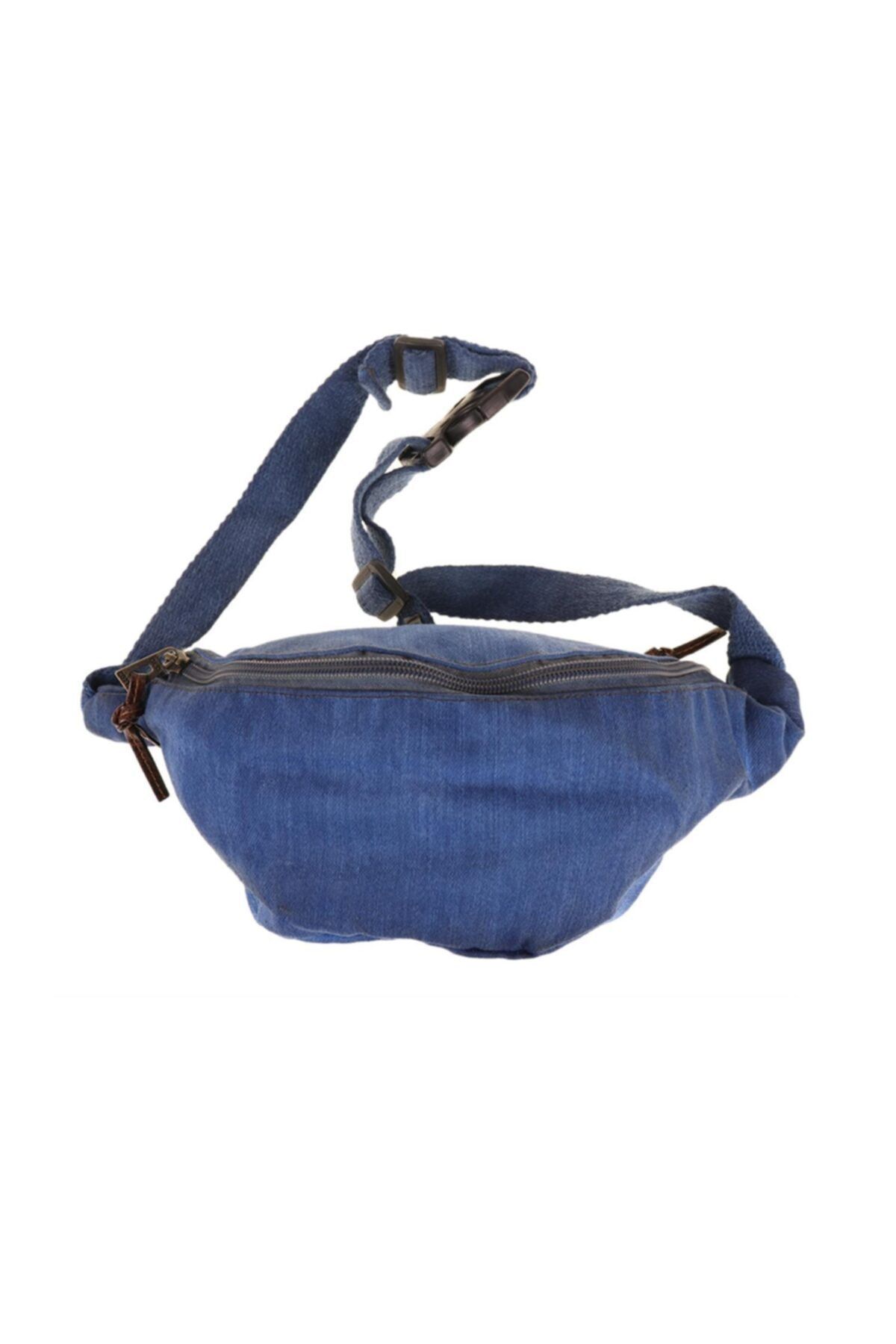 old cotton cargo Unisex Etnik Model 6091 Lacivert Free Bag Çanta