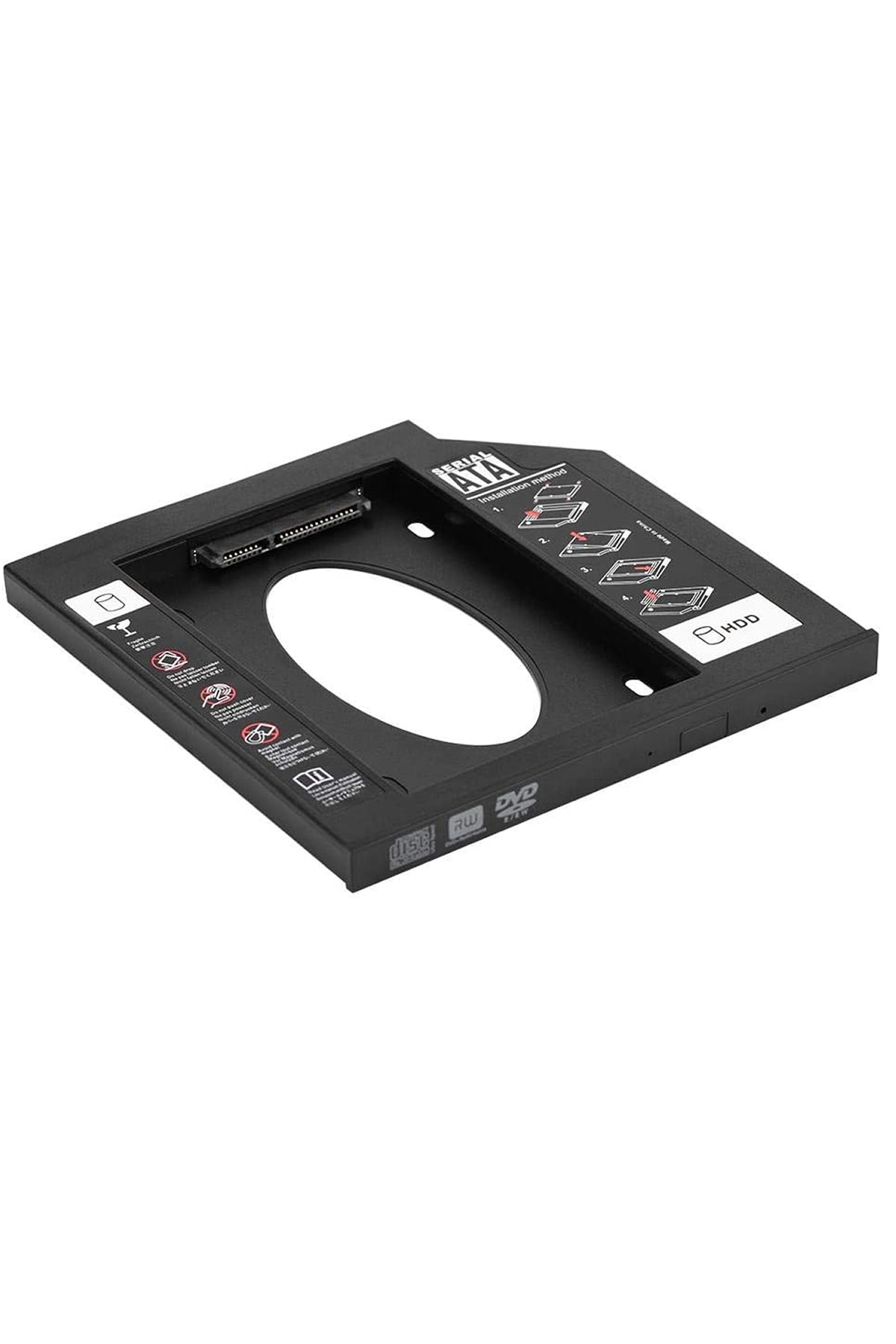 MAXGO 9.5mm Hdd Caddy Notebook Dvd Ssd Kutu Sata Laptop Notebook 9.5