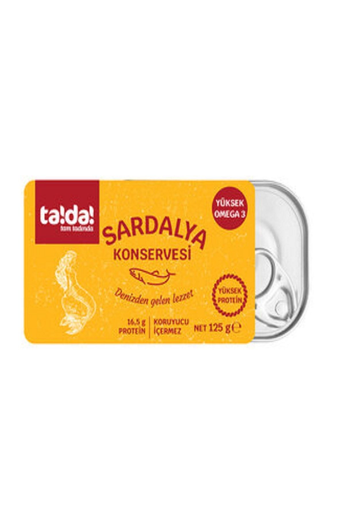 Tada Sardalya Konservesi 125 G