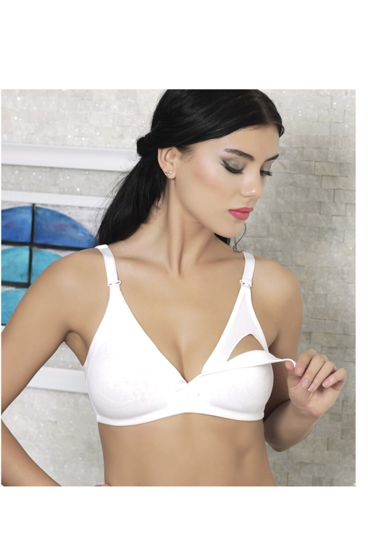 Zumaxx 10876 Cotton Emzirme Sütyeni