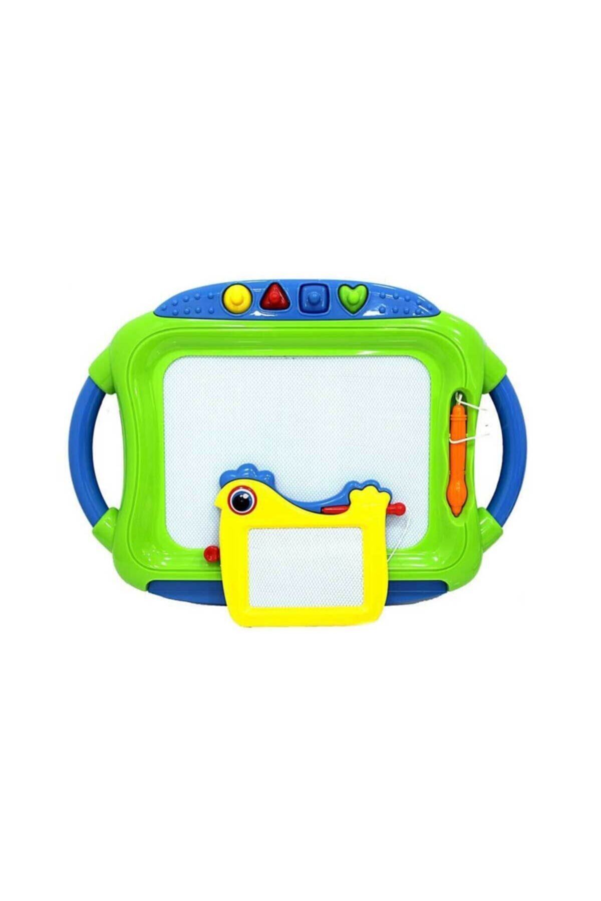 Edu Sun Doodle Renkli 2'li Yazı Tahtası - Yeşil-mavi