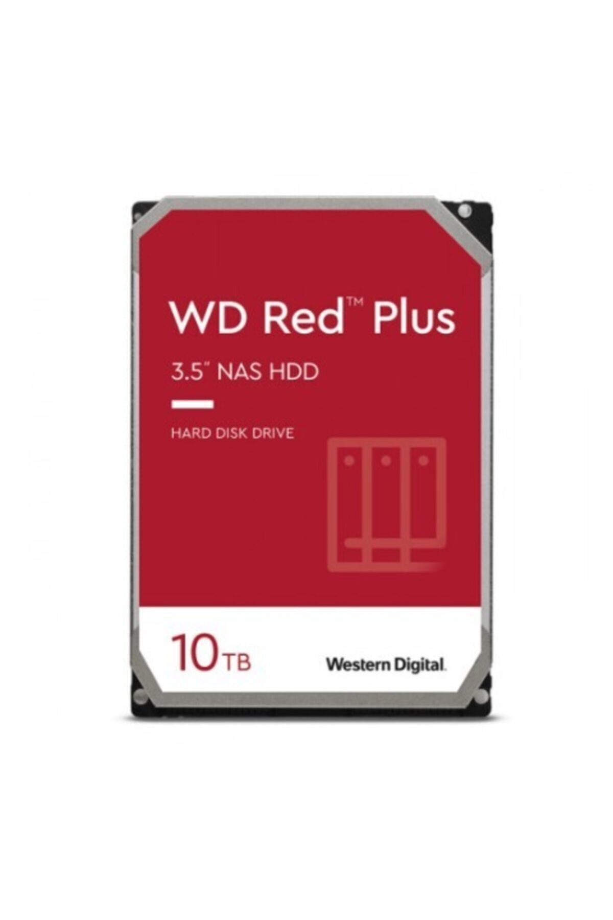 Seagate Western Digital Red Plus Wd101efbx 10 Tb 7200rpm 256mb Sata3 180tb/y Nas Harddisk