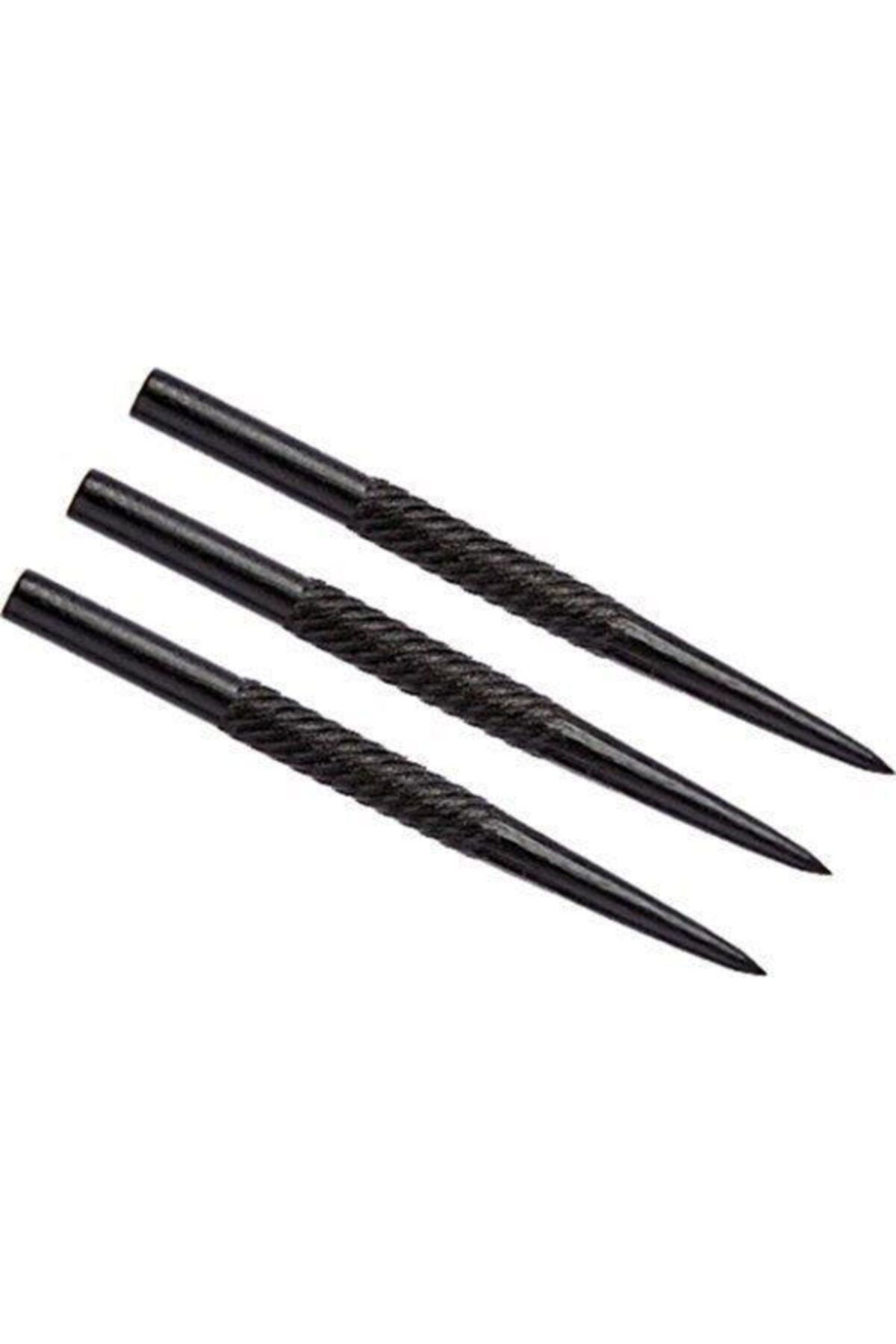 WINMAU 32 Mm Spiral Siyah Çelik Uç