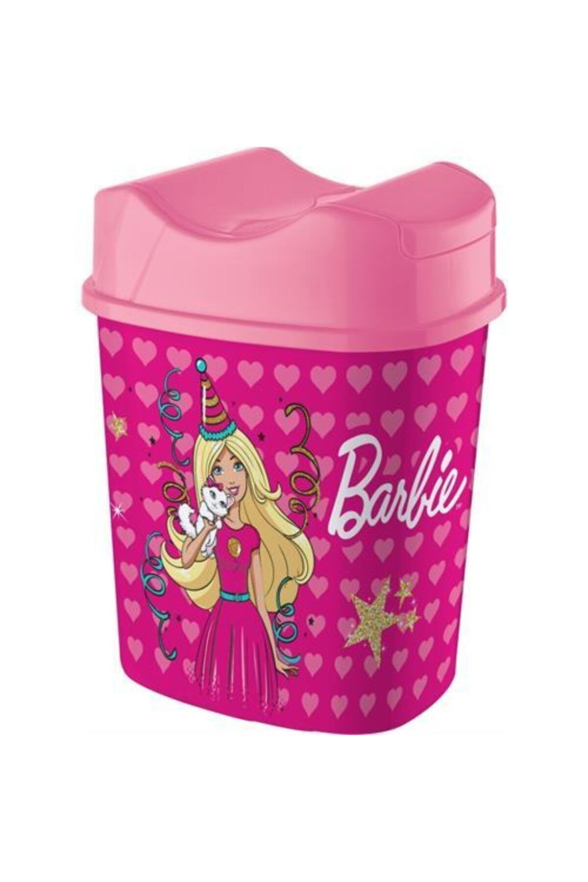 KaktüsKedi Barbie Lisanslı 5.5 Lt Çöp Kovası 714541