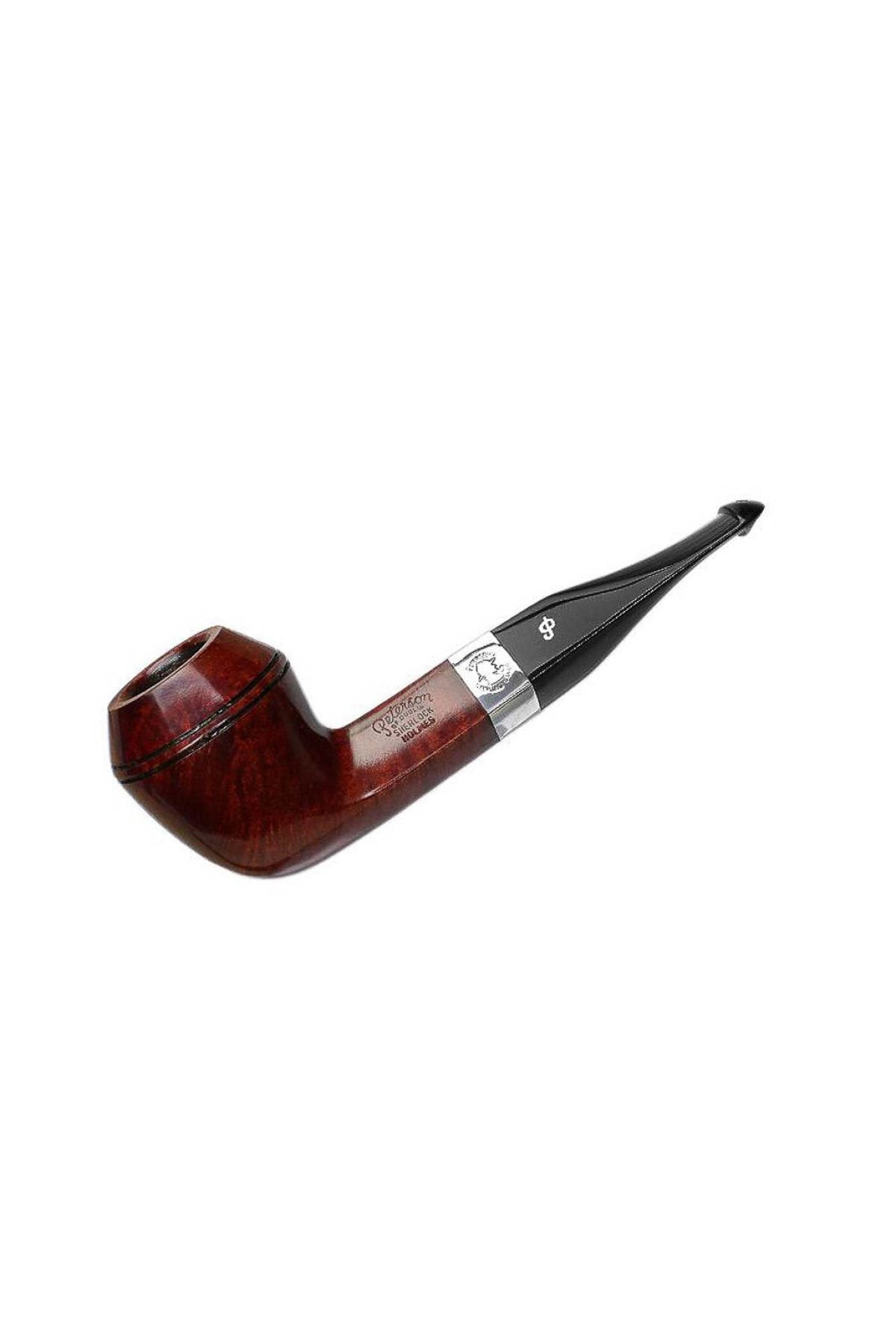 Peterson Sherlock Holmes Baker Street 9mm. Filtreli Vulcanite Saplı Pipo