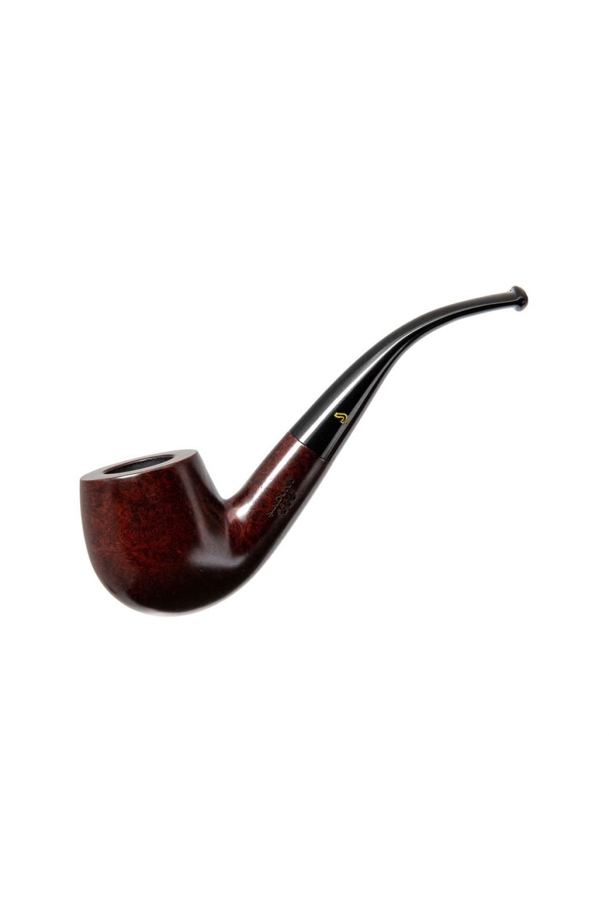 Şahin Üç Yıldız 243 9mm. Filtreli Ebonit Saplı Pipo