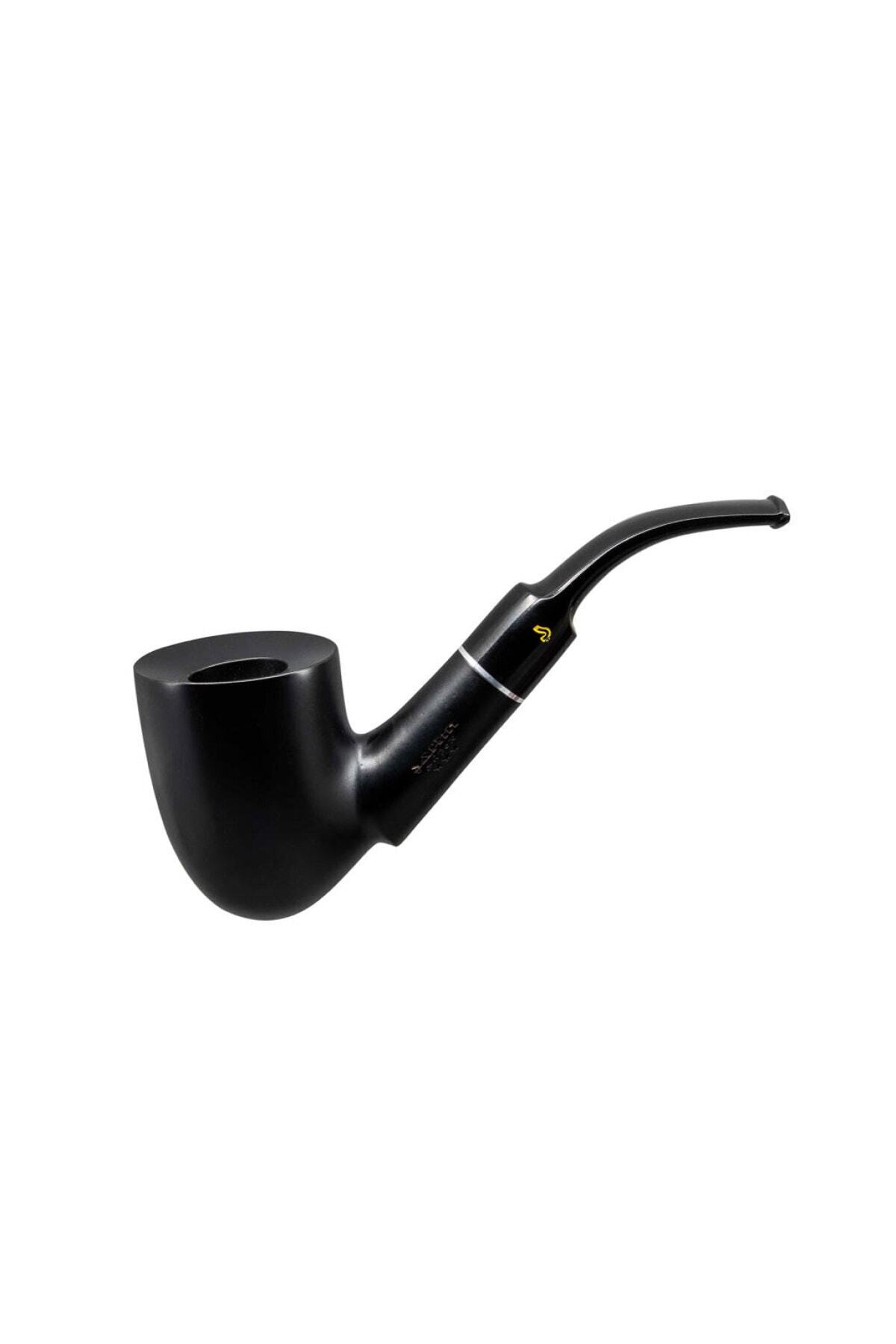 Şahin Üç Yıldız 874 9mm. Filtreli Ebonit Saplı Pipo