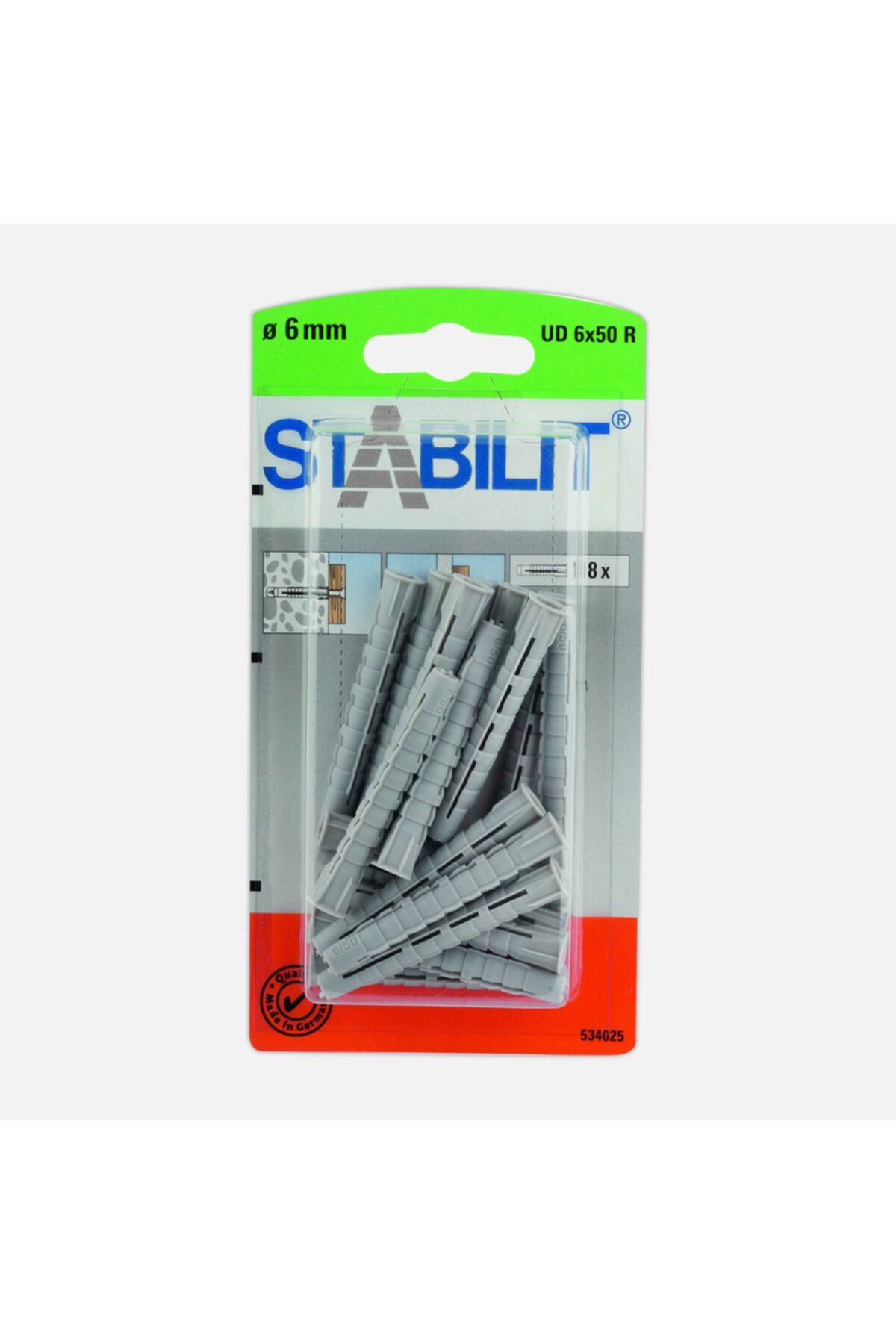 Stabilit Dübel Ud 6x50 Rk