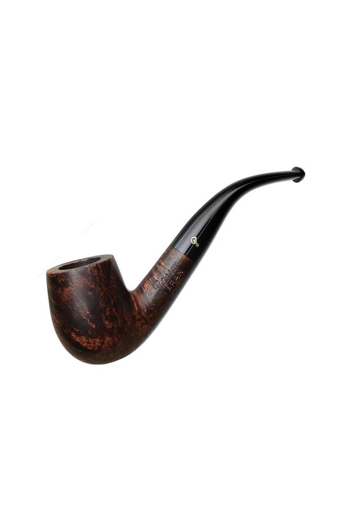 Peterson Aran 69 9mm. Filtreli Vulcanite Saplı Pipo