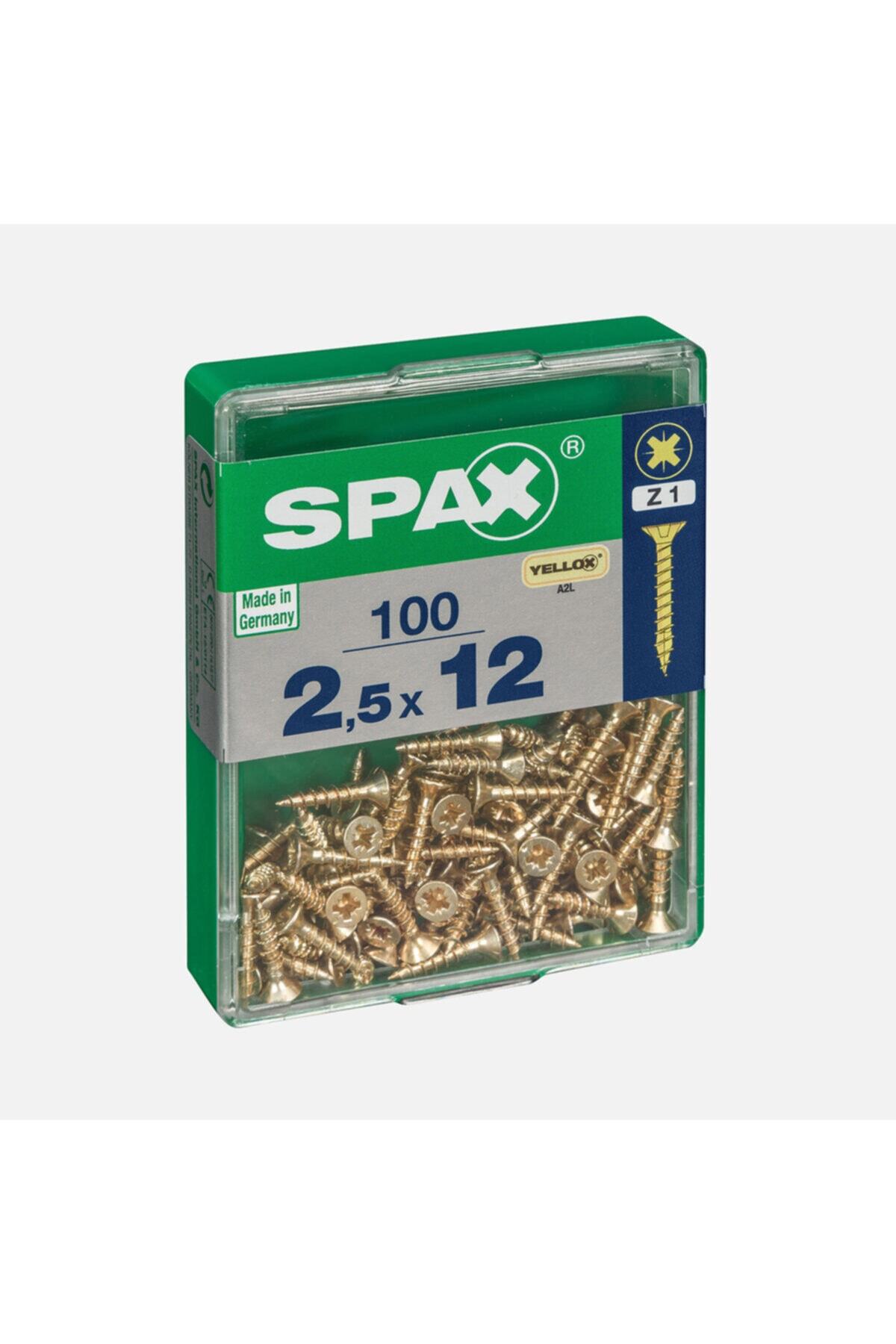 Spax Havşa Vida Sarı 2.5x12