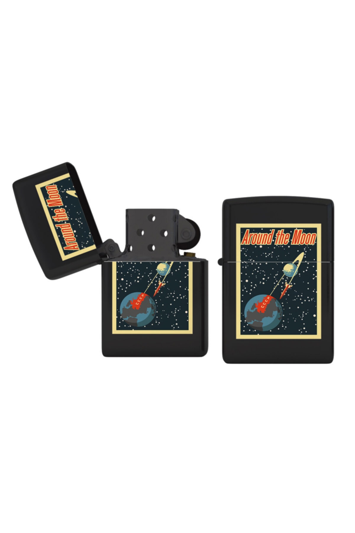 astak Around The Moon Siyah Çakmak Bll578