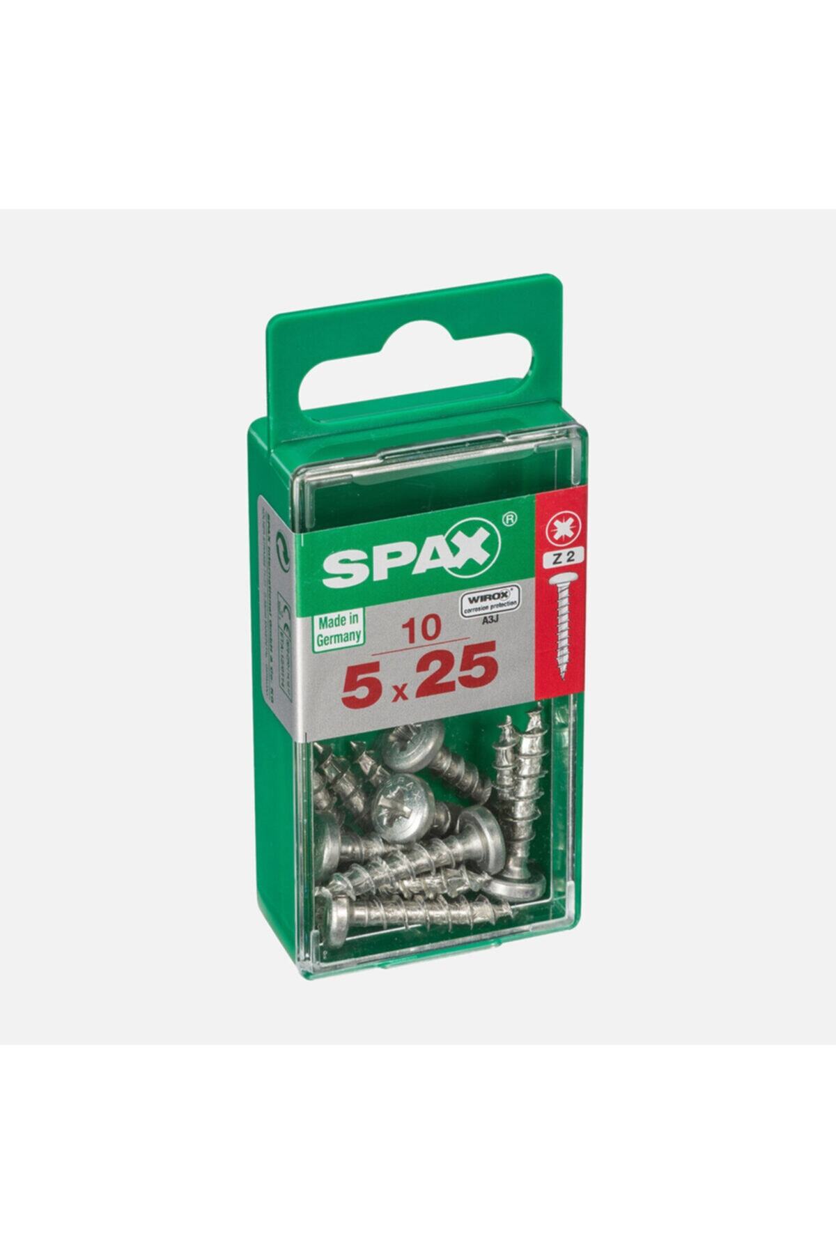 Spax Yuvarlak Başla Vida 5x25