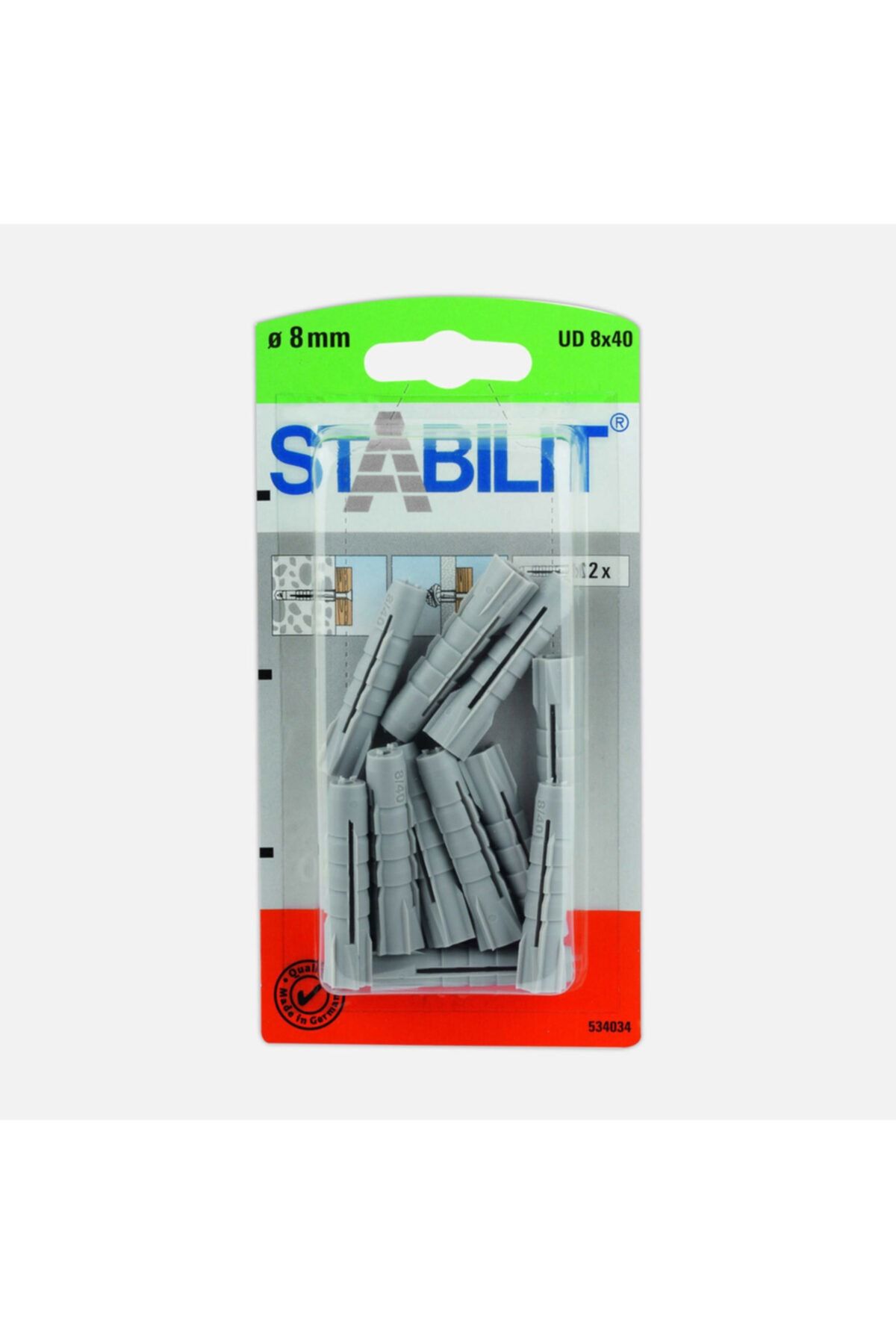 Stabilit Unı-dübel Ud 8x40 K