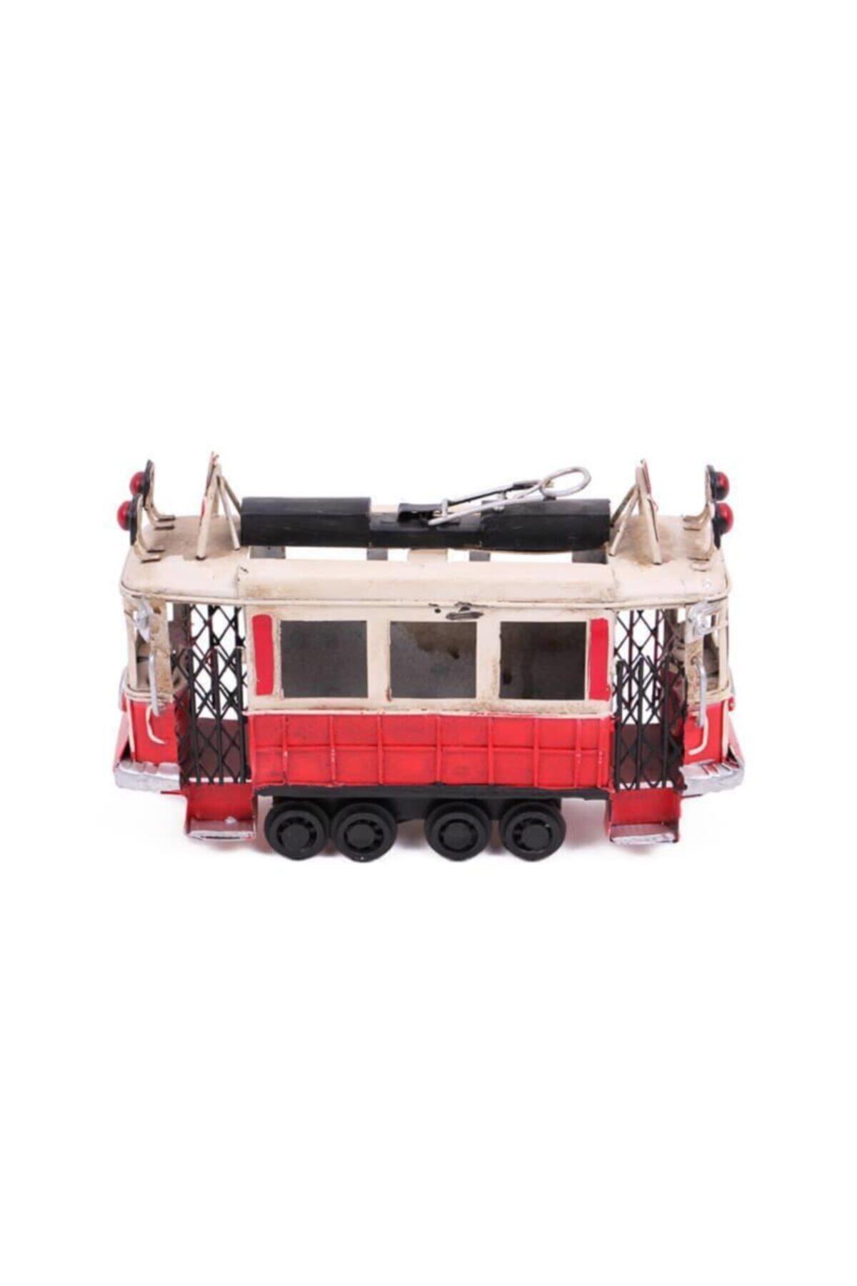 Kutal Dekoratif Metal Taksim Tramvay Kalemlik Vintage Hediyelik