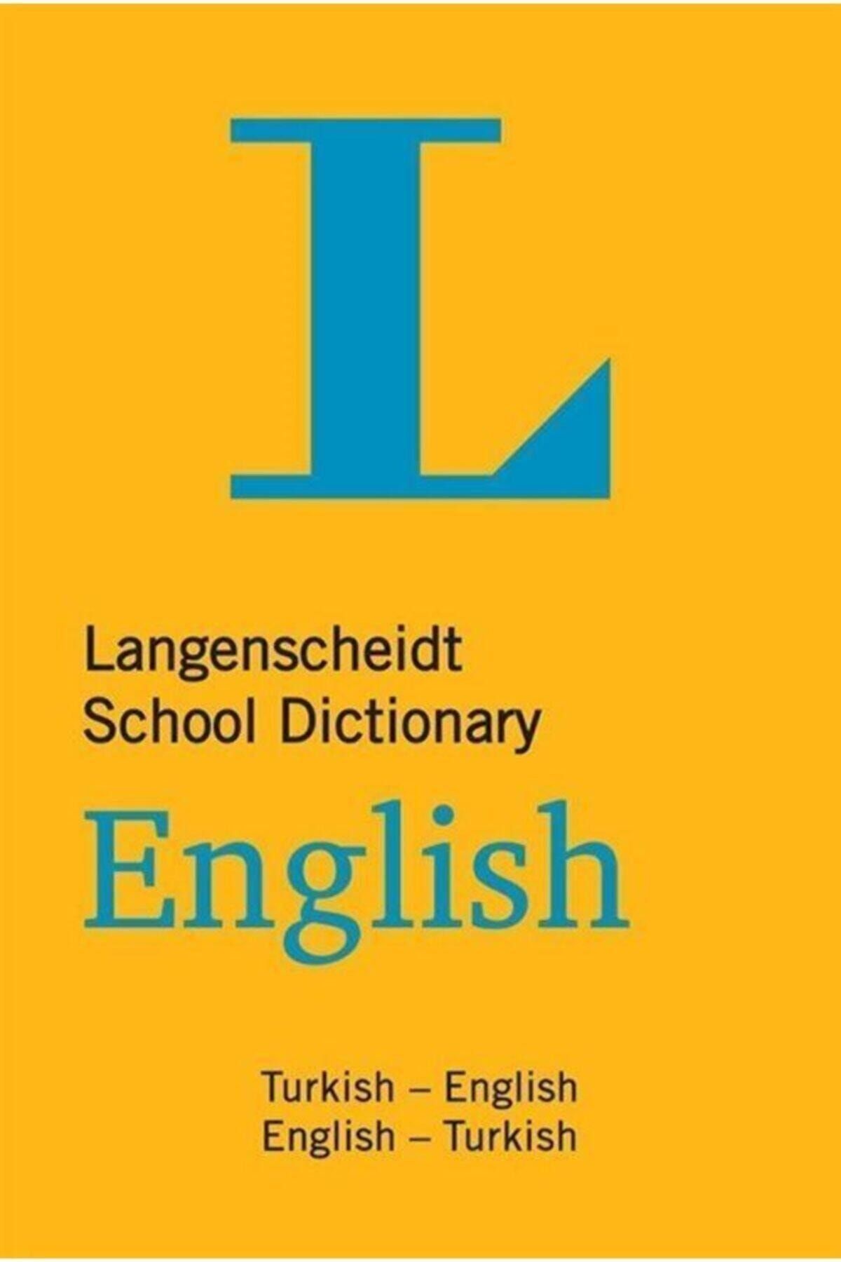 Altın Kitaplar Langenscheidt Okul Sözlüğü Ingilizce-türkçe Türkçe - Ingilizce