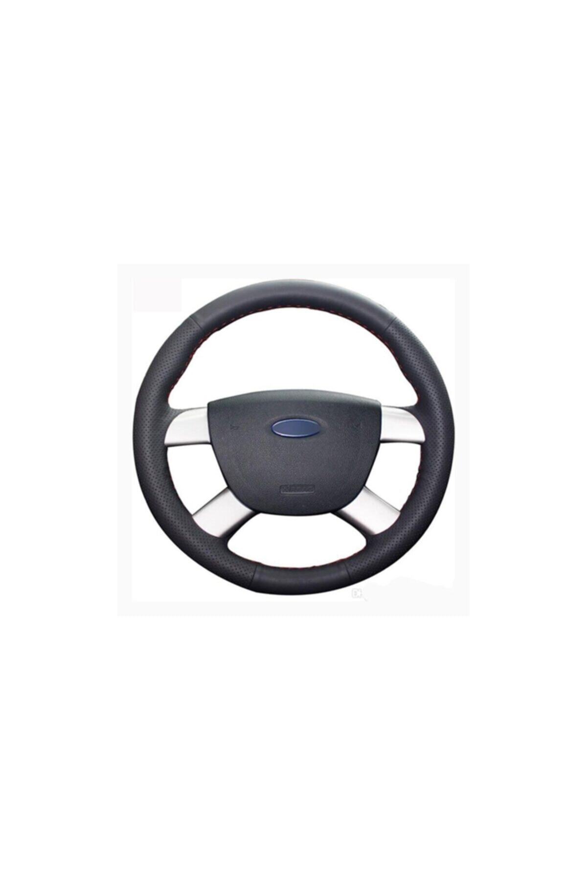 Loggia Ford Kuga 2008-11 Araca Özel Dikişli Deri Direksiyon Kılıfı