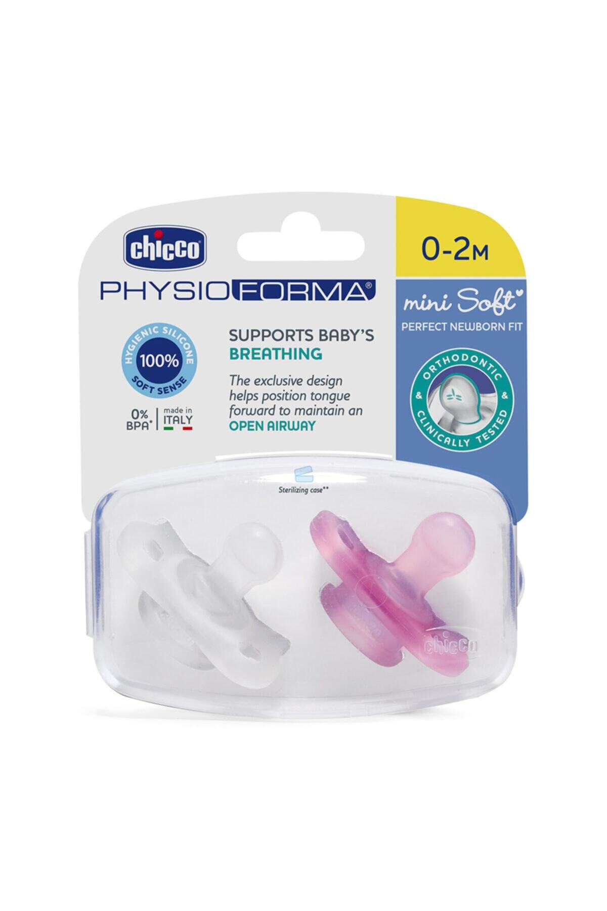 Chicco Physioforma Mini Soft Pembe 0-2 Ay Ikili