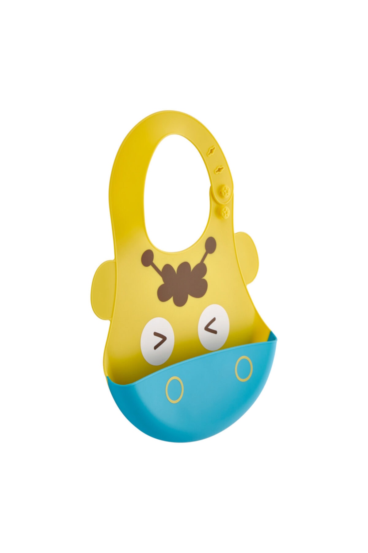 Babyjem Silikon Önlük - Sarı